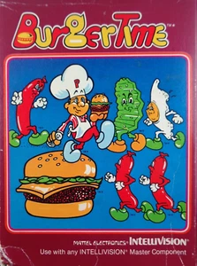 INTELLIVISION -- BURGER TIME #BOXED - Picture 1 of 5