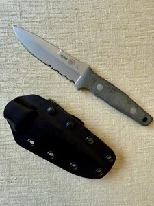 US Camillus Cuda CQB2 Terzuola Design Fighting Knife w/ Sheath NWOT - Picture 1 of 9