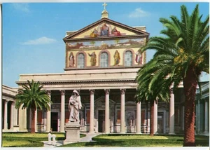 Plurigraf Terni Roma Postcard - Rome, Italy - St. Paul's Basilica - Picture 1 of 2