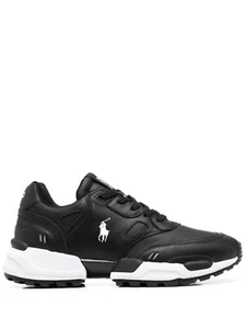 POLO RALPH LAUREN JOGGER MEN'S ATHLETIC SHOES COLOR BLACK SIZE 13D NIB - Picture 1 of 6