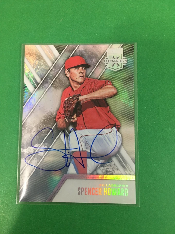 F149,036  2017 Elite Extra Edition Autographs #45 Spencer Howard phillies - Image 1 of 1