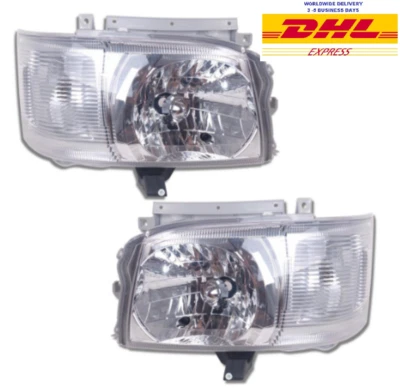 Headlight Lamp Housing For 2005-2010 Toyota Commuter H200 Van - Изображение 1 из 4