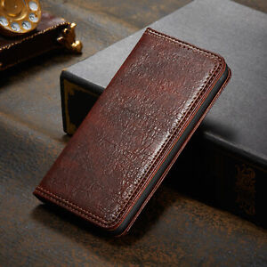 For Apple iPhone 15 14 13 Pro M Luxury Leather Book Flip Wallet Stand Case Cover