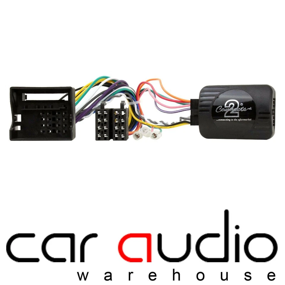 Citroen C2 C3 C4 C5 MKII C8 Car Steering Wheel Stalk Adaptor & FREE PATCH LEAD - Image 1 of 1