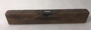 Stanley Rule & Level Company # 102 Brass Bubble 14" Level Vintage (Bubble Works) - Picture 1 of 11
