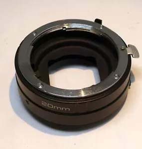 Ai Auto Extension Tube Macro Close-up Nikon F mount 20mm lens - Picture 1 of 8