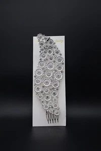 Bridal Hair Comb Pearl Crystal Hair Clip Pin Wedding Accessories Style 6 - Picture 1 of 2