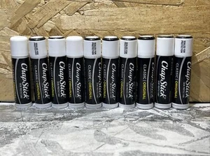 LOT OF 10 Chapstick Classic Original Lip Balm Tubes, Lip care - 0.15 Oz - Picture 1 of 1