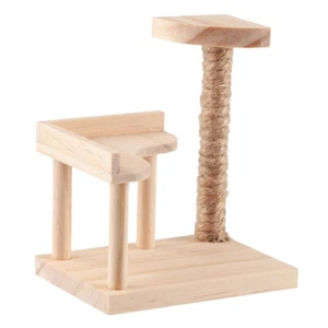 Dollhouse Miniature Kitty Tree - Picture 1 of 3