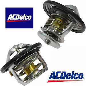 ACDelco 185 & 180 Degree Thermostat Front & Rear Kit Pair for GM Pickup Duramax - Picture 1 of 8