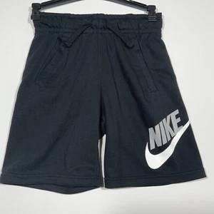Authentic New With Tags. Nike Club Fleece Sportswear Shorts. Black. Boys Small - Picture 1 of 12