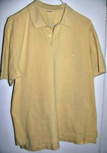 Brooks Bros 346 Vintage Polo Labeled  Yellow L - Picture 1 of 3