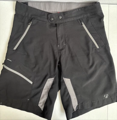 Pantalones Cortos Bontrager Para Hombre Medianos Negros Evoke Ciclismo Ropa Activa Aire Libre Foto 1 de 4