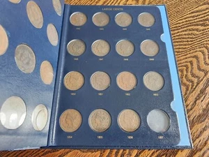 LARGE CENT COLLECTION 1826 - 1856 31 AVERAGE CIRCULATED WHITMAN ALBUM NICE SET! - Picture 1 of 16