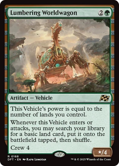 Lumbering Worldwagon (DFT) Aetherdrift - NM - Image 1 of 1