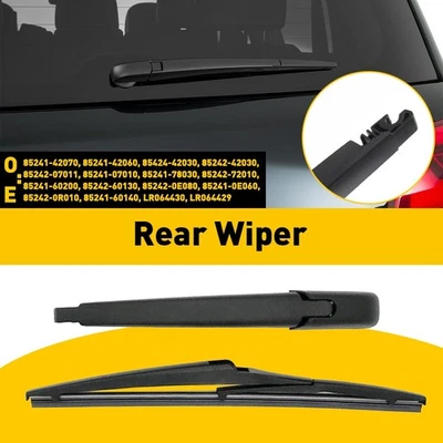 Rear Wiper Arm & Blade For Toyota Highlander 2008 2009 2010 2011 2012 2013 -2015 - Image 1 of 4