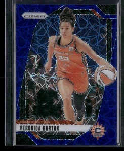 2024 Panini Prizm WNBA #35 Veronica Burton Blue Velocity Prizms Connecticut Sun - Picture 1 of 2