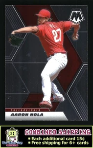 2021 Panini Mosaic #40 Aaron Nola Philadelphia Phillies - Picture 1 of 2