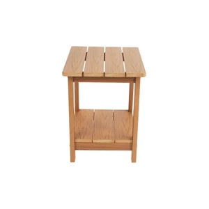 Wood Grain Imitation Wood Side Table Simple Yet W A Touch Of Texture - Picture 1 of 29