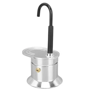 Single Tube Pot 1 Cup 50ML Aluminum Alloy Spout Stovetop Italian Coffee US - Picture 1 of 24