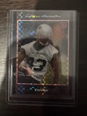 2007 Bowman Chrome - Justice Hairston #BC46 X-Fractor /275 (RC) - Image 1 of 2