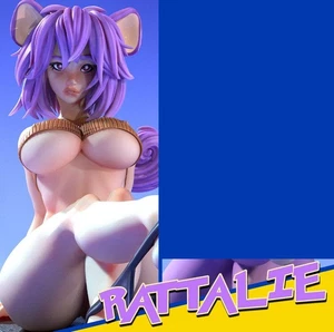 Rattali Poke-Waifu-mon - Large scale (127 mm) unpainted resin model kit SFW - Picture 1 of 3