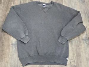 Vintage Russell Athletic Sweatshirt Mens LT Large Tall USA Crewneck Blank 90s - Picture 1 of 7