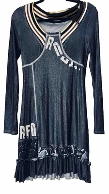 Stunning Dress By Marithe Francois Girbaud Made In France 🇫🇷 - Image 1 of 4