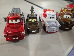 Disney Pixar Mater Lot 4 Cars Rescue Squad Tokoyo Dark Brown Caste Diecast - Picture 1 of 15