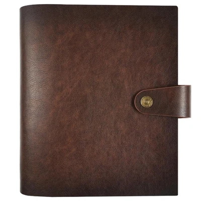 Álbum de fotos de cuero genuino 4x6 para 200 fotos, álbum de recortes con espacio de escritura... Foto 1 de 4