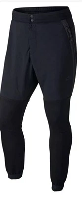 NIKE TECH POLAR 2 PANTALONES DE CHÁNDAL NEGROS AJUSTADOS TALLA 3XL (700769 010) NUEVOS SIN ETIQUETAS Foto 1 de 4