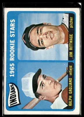 1965 Topps Ralph Gagliano/Jim Rittwage Rookie EX/MT Set Break #501 - Image 1 of 2