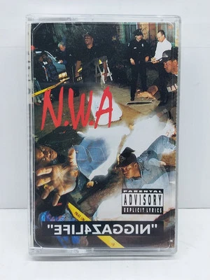 N.W.A. NWA Niggaz4Life Niggaz 4 Life 1991 Cassette Tape Gangsta Rap - Image 1 of 4
