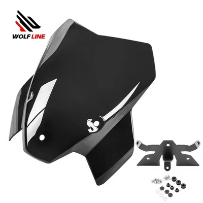 WOLFLINE Windshield for BMW S1000R 2021-2024 Air Spoiler Wind Deflector Foto 1 de 4
