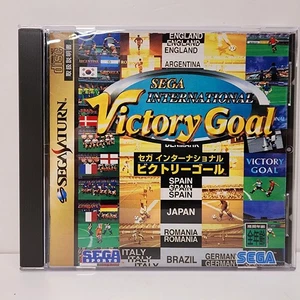 Victory Goal Sega Saturn  Sega International Japan Import US Seller - Picture 1 of 6