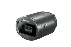 Panasonic 3D conversion lens metallic gray VW-CLT1-H Shipping w/tracking NEW - Picture 1 of 1