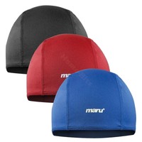 Maru Polyester Stretch Cap Spandex Fabric Material Swimming Swim Pool Hat New