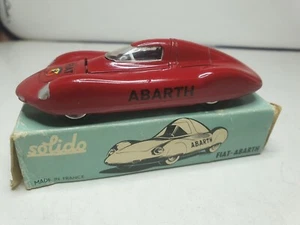 SOLIDO ANCIEN FIAT ABARTH COULEUR DIFFERENTE TRES BON ETAT EN BOITE ma - Picture 1 of 10