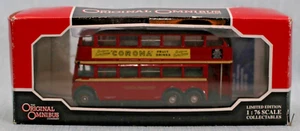 CORGI ORIGINAL OMNIBUS COMPANY OOC OM43707 QI TROLLEYBUS LONDON TRANSPORT BOXED - Picture 1 of 14