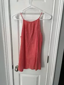 Luna Moon Size Small Coral Top - Picture 1 of 3