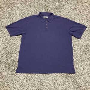 Camisa polo Tommy Bahama para hombre 2XL mezcla de seda púrpura - Imagen 1 de 5