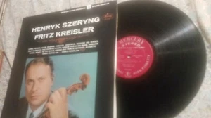 MERCURY SR-90348 HENRYK SZERYNG Violin Plays Fritz Kreisler Signed By HENRYK - Picture 1 of 8