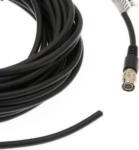 High Flex 6 Pin Hirose Female HR10A-7P-6S Cable for Basler GIGE AVT CCD Camera - Picture 1 of 4