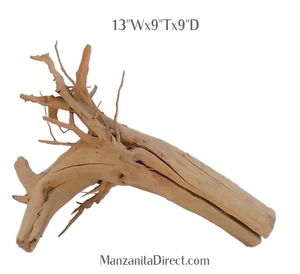 Manzanita Driftwood Stump, Aquarium or Reptile Decor from ManzanitaDirect 0525-2 - Picture 1 of 11