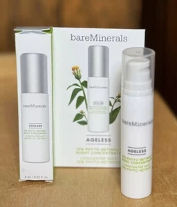bareMinerals AGELESS 10 % Phyto-Retinol Nachtkonzentrat 0,27 flüssige Unzen/8 ml Mini NEU - Bild 1 von 1