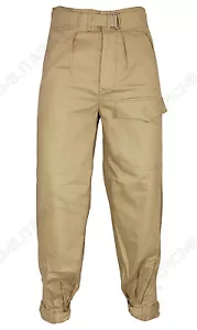 Luftwaffe DAK TROPICAL TROUSERS Afrika Korps All Sizes WW2 Repro German Uniform - Picture 1 of 4