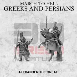 alexandre le grand a pied et a cheval 15mm - Imagen 1 de 1