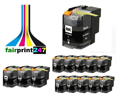 XXL Patrone ersetzt LC229XL schwarz für Brother MFC-J5320DW MFC-J5620DW 58ml TOP - Bild 1 von 4