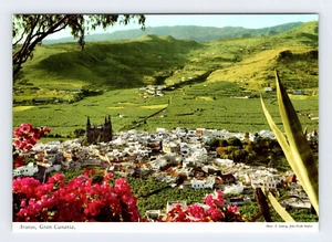 Postal Arucas Gran Canaria Islas Canarias Vintage 4x6 BRY63 - Imagen 1 de 2