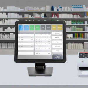 Monitor POS al dettaglio per registratore di cassa espresso sistema completo punto vendita PC - Foto 1 di 22